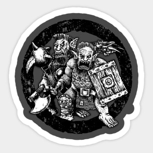 Bugbears! Sticker